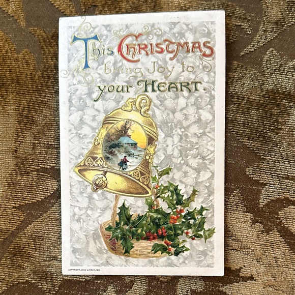 Vintage Antique Holiday Greeting Post cards - Picture 3 of 6
